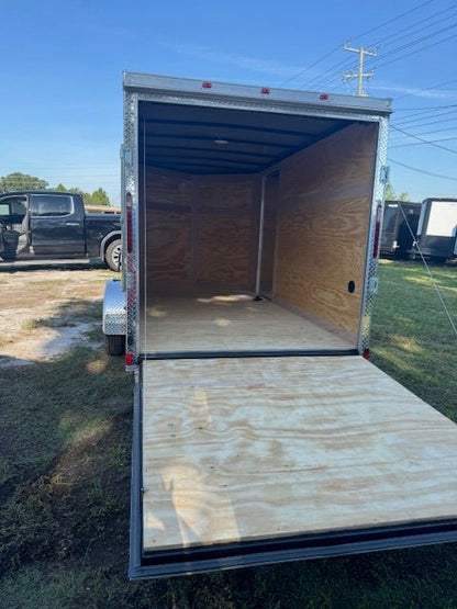 2025 6X12SA ENCLOSED CARGO TRAILER RAMP DOOR 9542