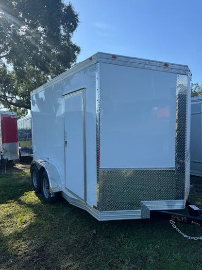 2025 7X12TA ENCLOSED CARGO TRAILER RAMP DOOR 9679