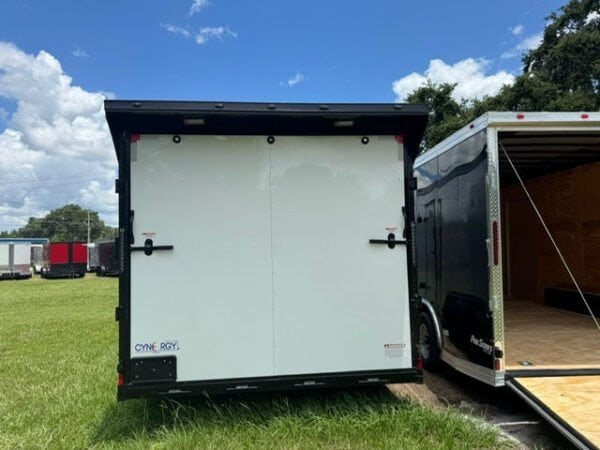 2025 8.5X16TA ENCLOSED CARGO TRAILER RAMP DOOR 84” 9768