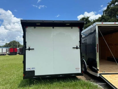 2025 8.5X16TA ENCLOSED CARGO TRAILER RAMP DOOR 84” 9768