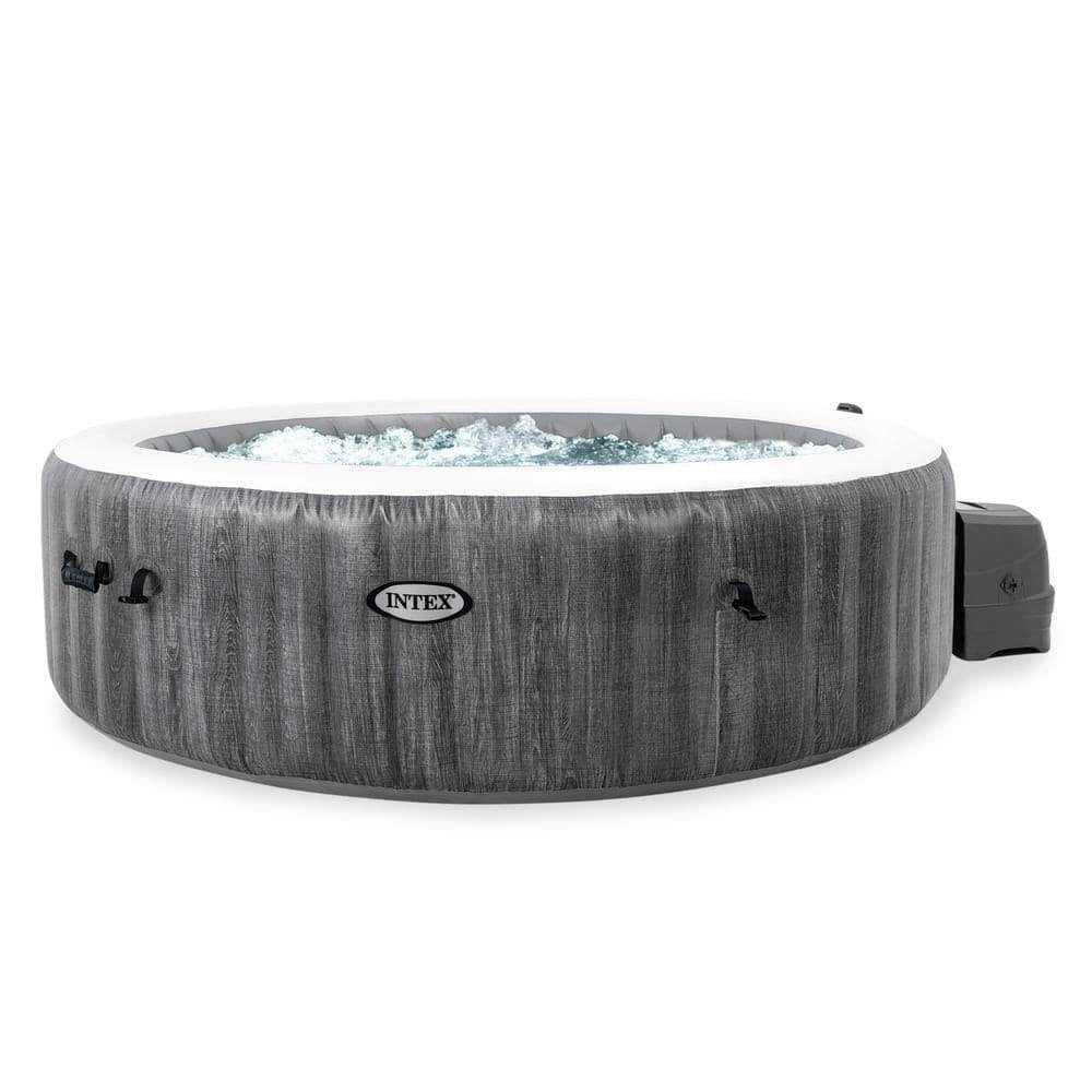 Intex PureSpa Plus 6 Person Inflatable Hot Tub Bubble Jet Spa