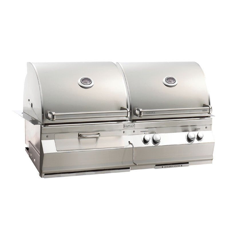 Fire Magic Aurora A830i Built-In Gas/Charcoal Combo Grill