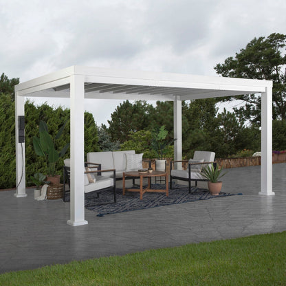 14×10 Windham Modern Steel Pergola