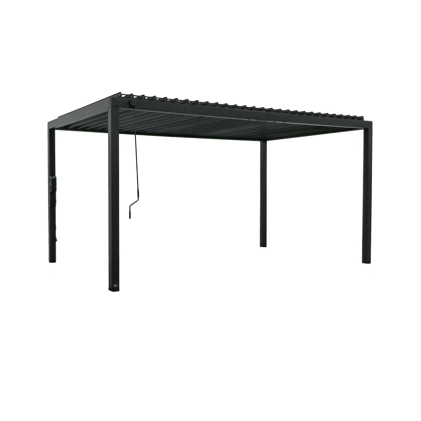 16×10 Sarasota Steel Louvered Pergola