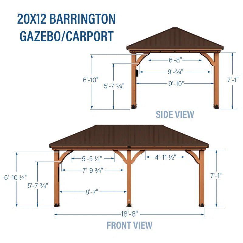 20 x 12 Barrington Gazebo