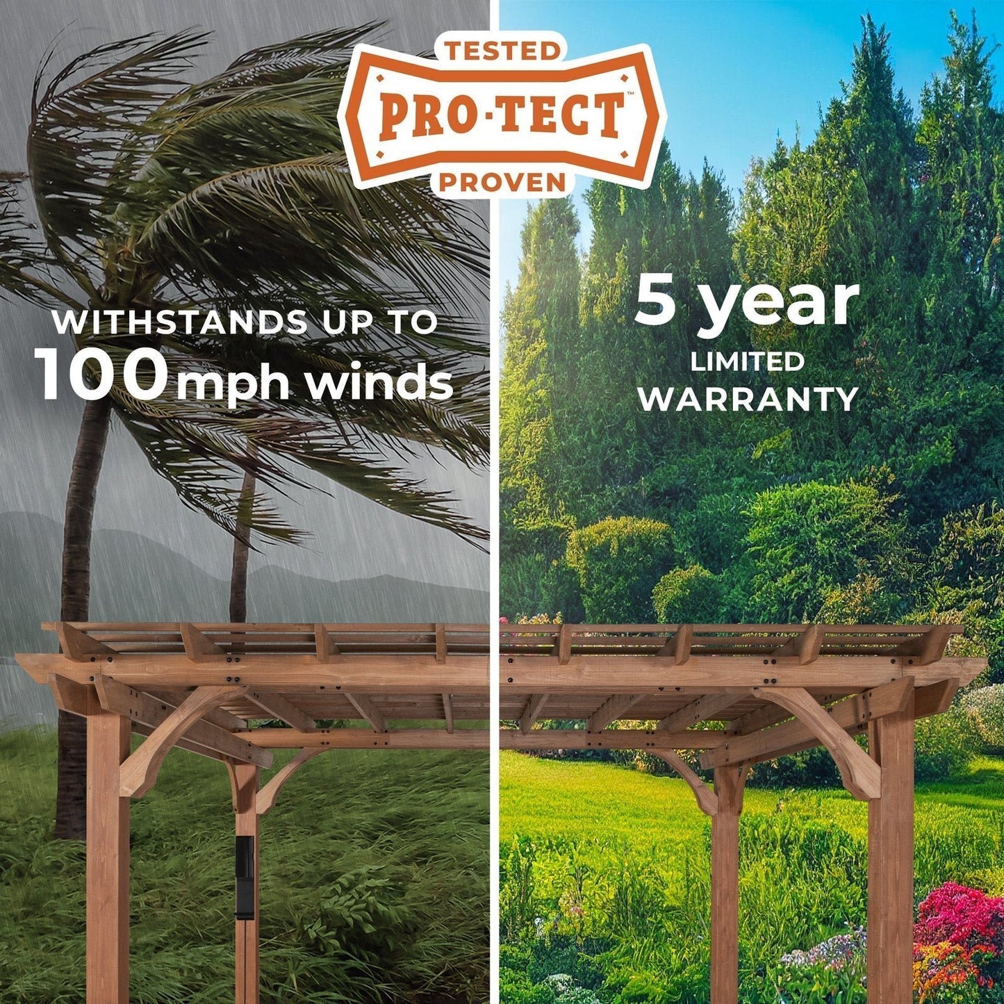20×12 Beaumont Pergola