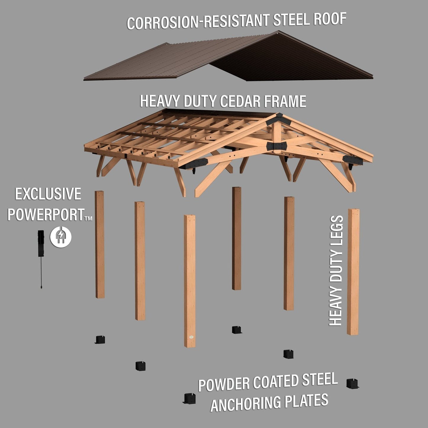 20×12 Norwood Carport/Gazebo