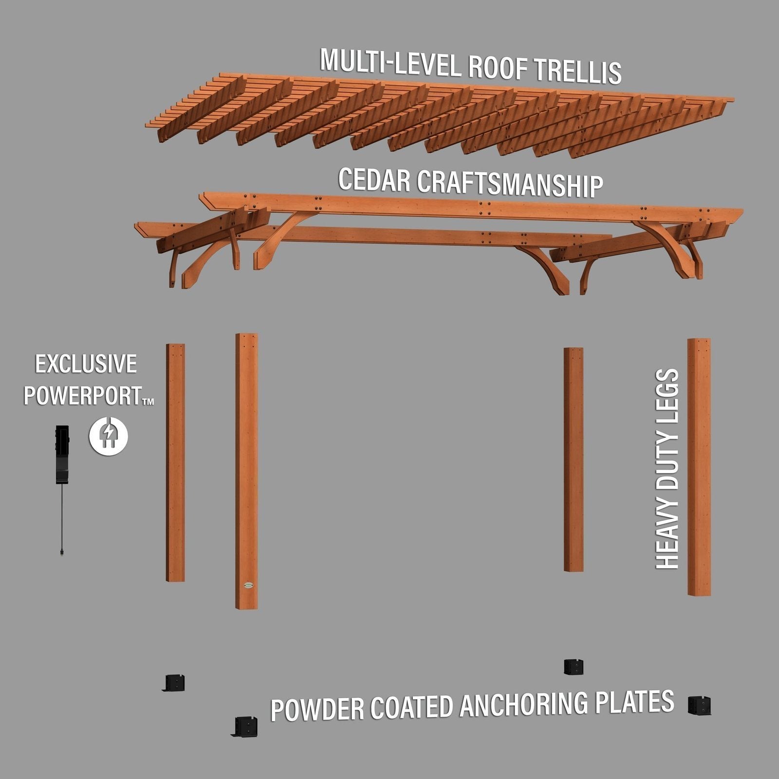 Beaumont Pergola 16×12