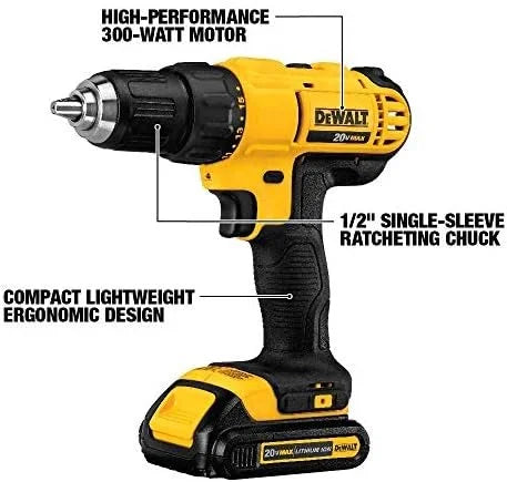 Dewalt DCK940D2R 20V MAX Lithium-Ion 9-Tool Cordless Combo Kit (Renewed)