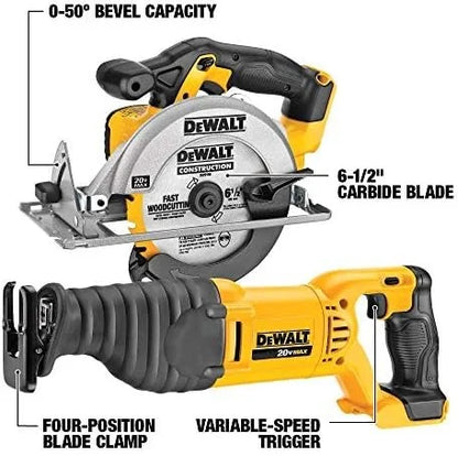 Dewalt DCK940D2R 20V MAX Lithium-Ion 9-Tool Cordless Combo Kit (Renewed)