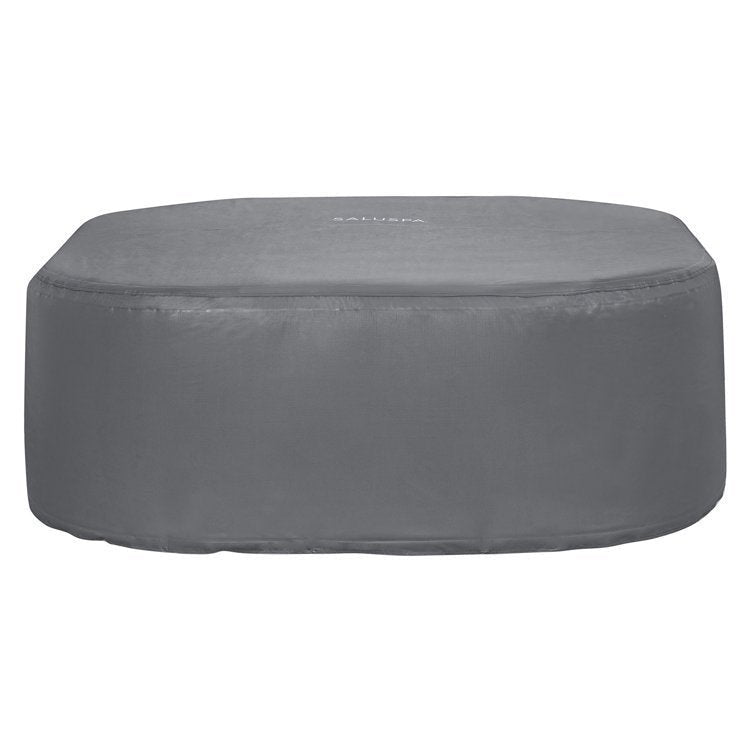 Coleman 6 – Person 114 – Jets Plastic Square Inflatable Hot Tub in Gray