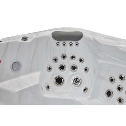 Danika 5-person 68-jet Hot Tub With Bluetooth In Gray