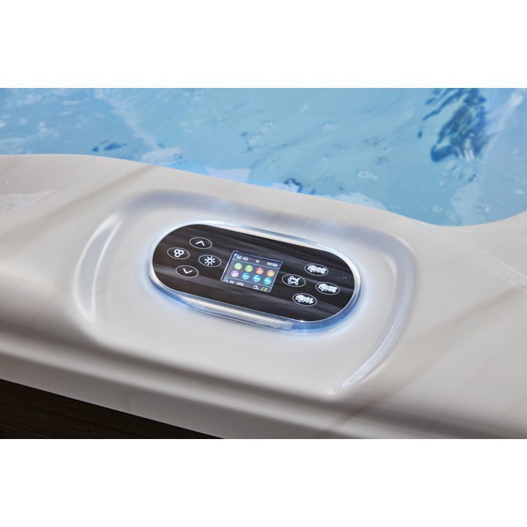 Danika 5-person 68-jet Hot Tub With Bluetooth In Gray