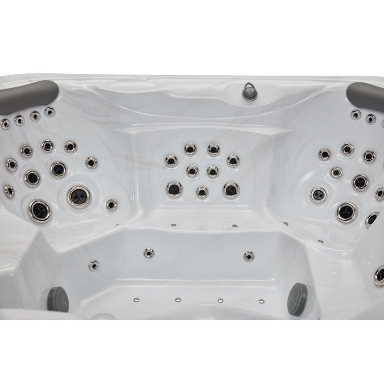 Danika 5-person 68-jet Hot Tub With Bluetooth In Gray