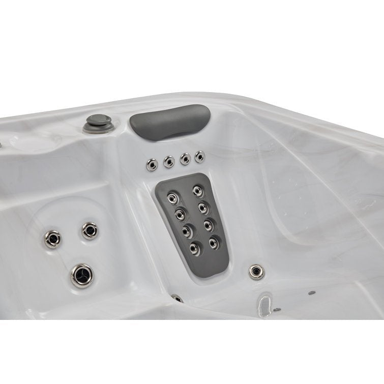 Danika 5-person 68-jet Hot Tub With Bluetooth In Gray