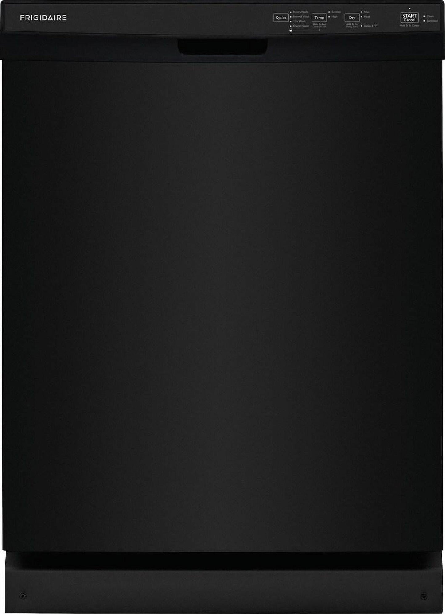 Frigidaire 24″ Built-In Dishwasher, Front Control, Black