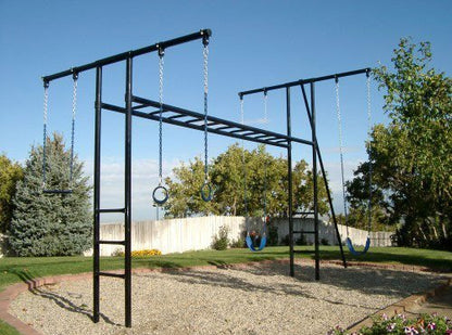 Metal Horizontal Ladder Swing Set | SwingSetMall.com