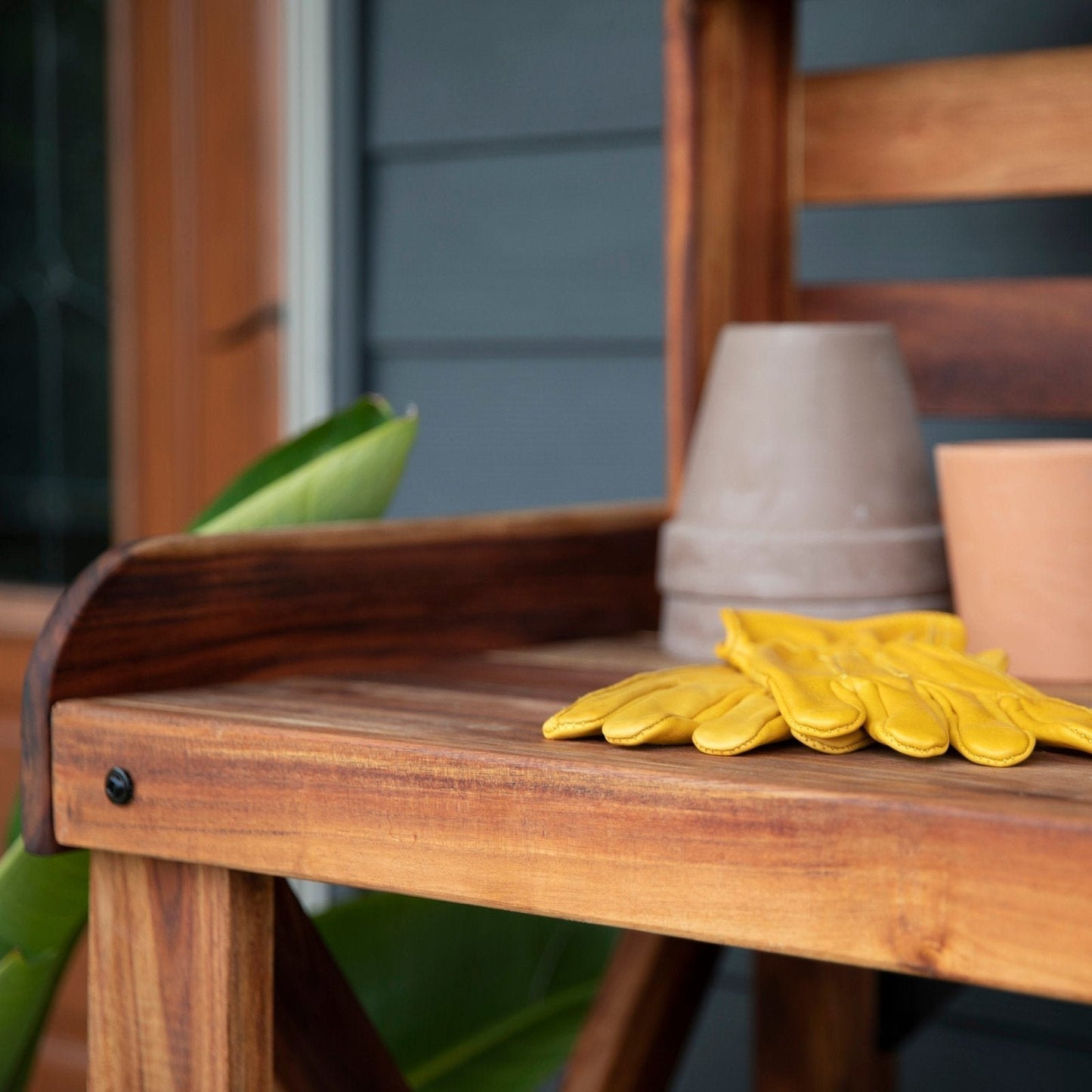 Potting Table/Bench/Serving Bar – Acacia Wood