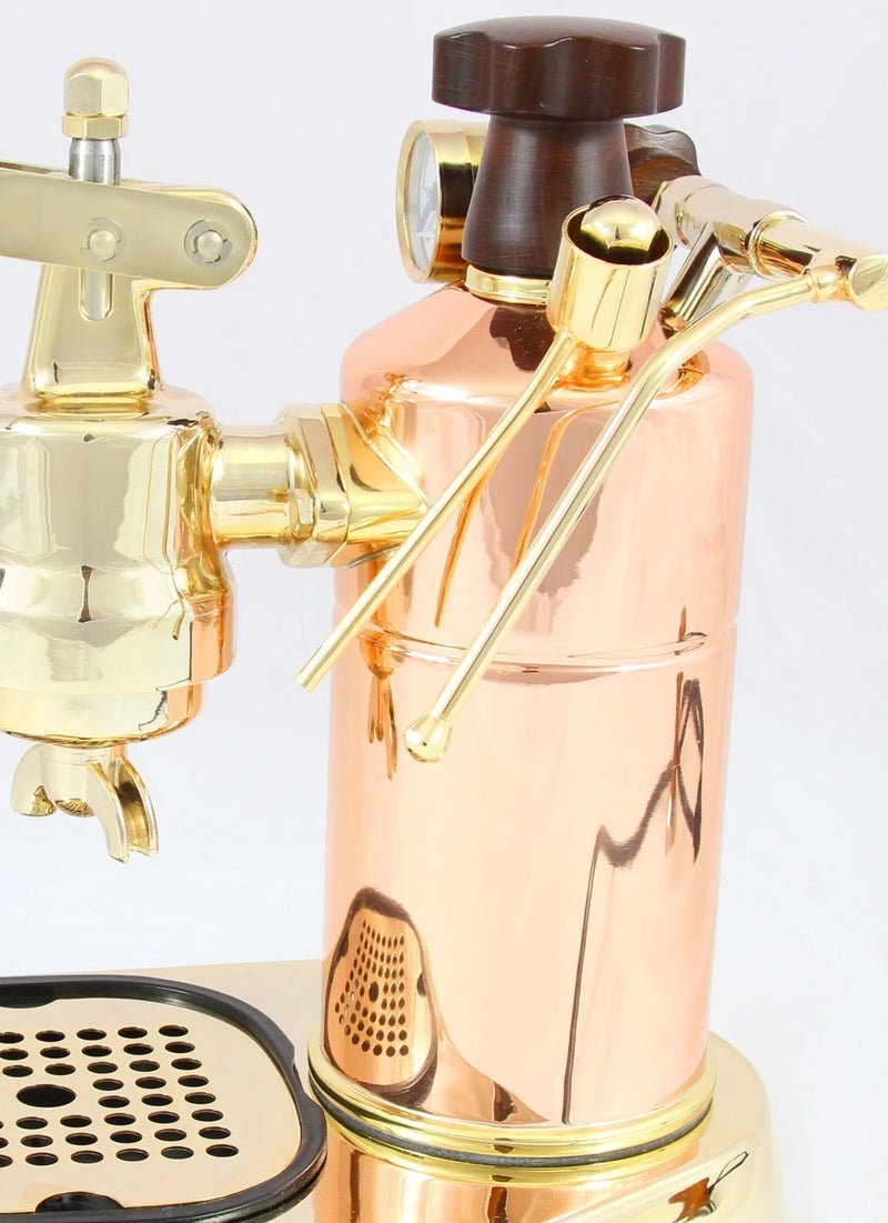 La Pavoni Professional Rame Gold Coffee Machine