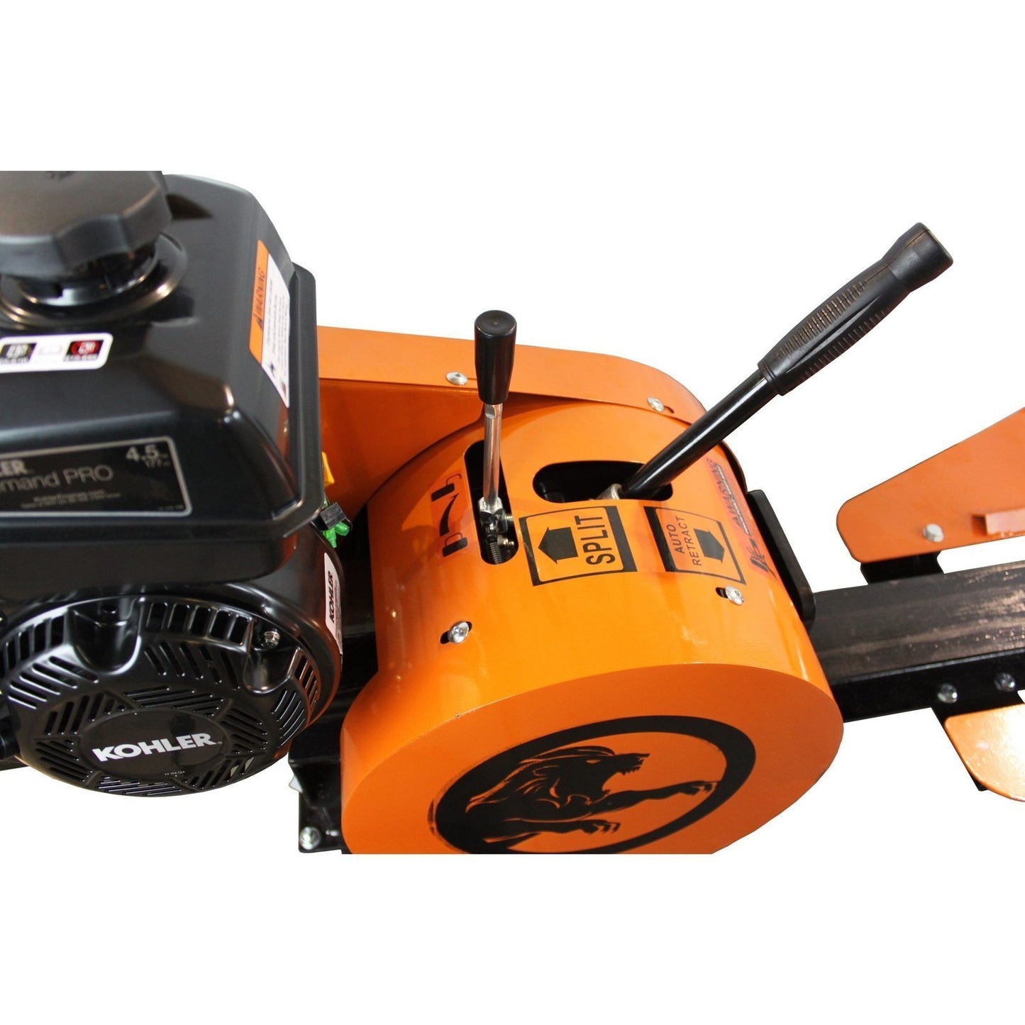 PowerKing 22-Ton 4.5 HP Kohler Horizontal Kinetic ABS Log Splitter (PK0322K)