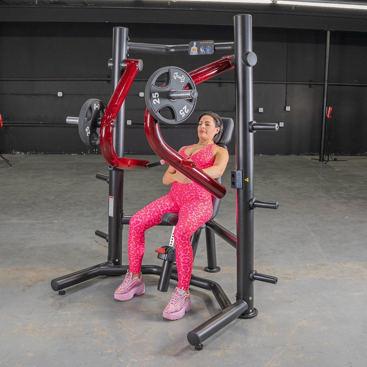 Power Leverage V2 Decline Chest Press – Muscle D Fitness