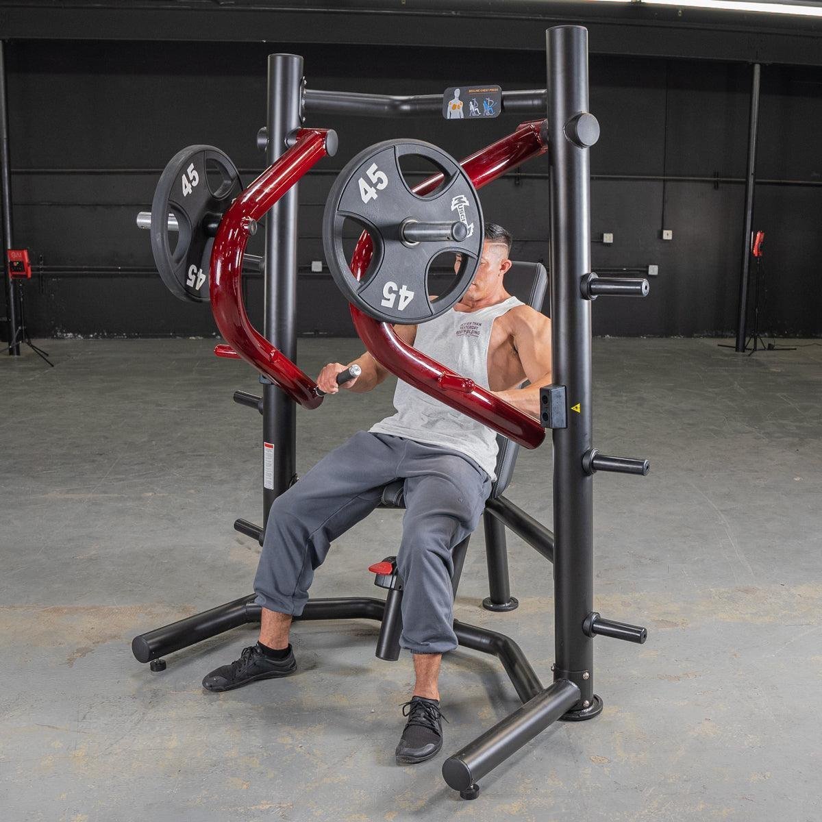 Power Leverage V2 Decline Chest Press – Muscle D Fitness