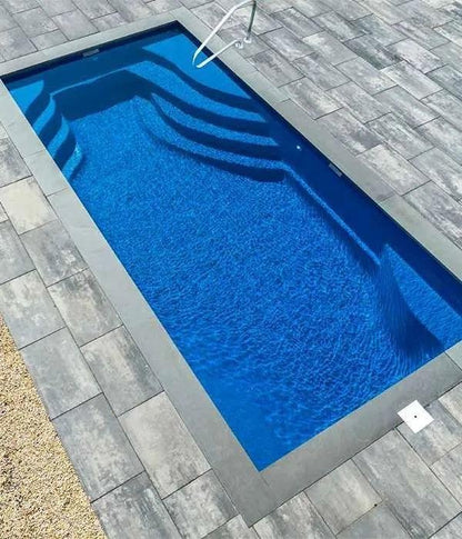 Garden Adult Large Size Professional Fiberglass Swimming Pool in Ground 15’x62 Big Deep Swimming