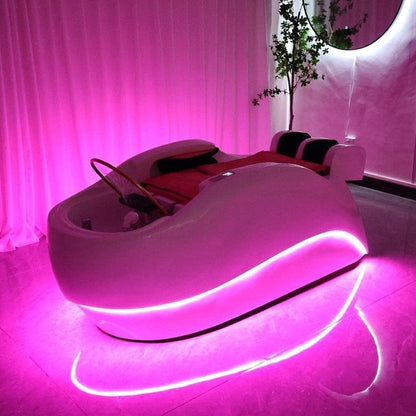 SSW XL780 Japanese Head Spa Massage Bed – Plumbed | Salon and Spa Wholesaler black
