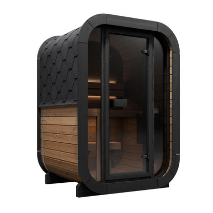 SaunaLife Model CL3G Cube Outdoor Sauna