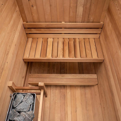 Redwood Outdoors Outdoor Sauna 2-Person Duo Traditional Finnish Sauna Kit