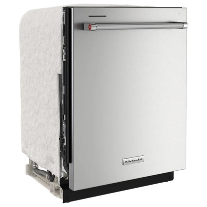 KitchenAid 24″ Fully-Integrated Built-In Dishwashers with 30 Total Wash Jets in PrintShield Stainless Steels
