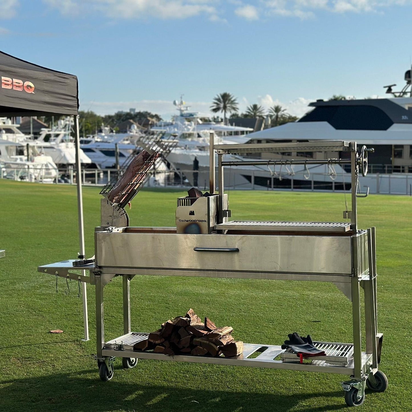 Tagwood BBQ Argentine Santa Maria Wood Fire & Charcoal Grill