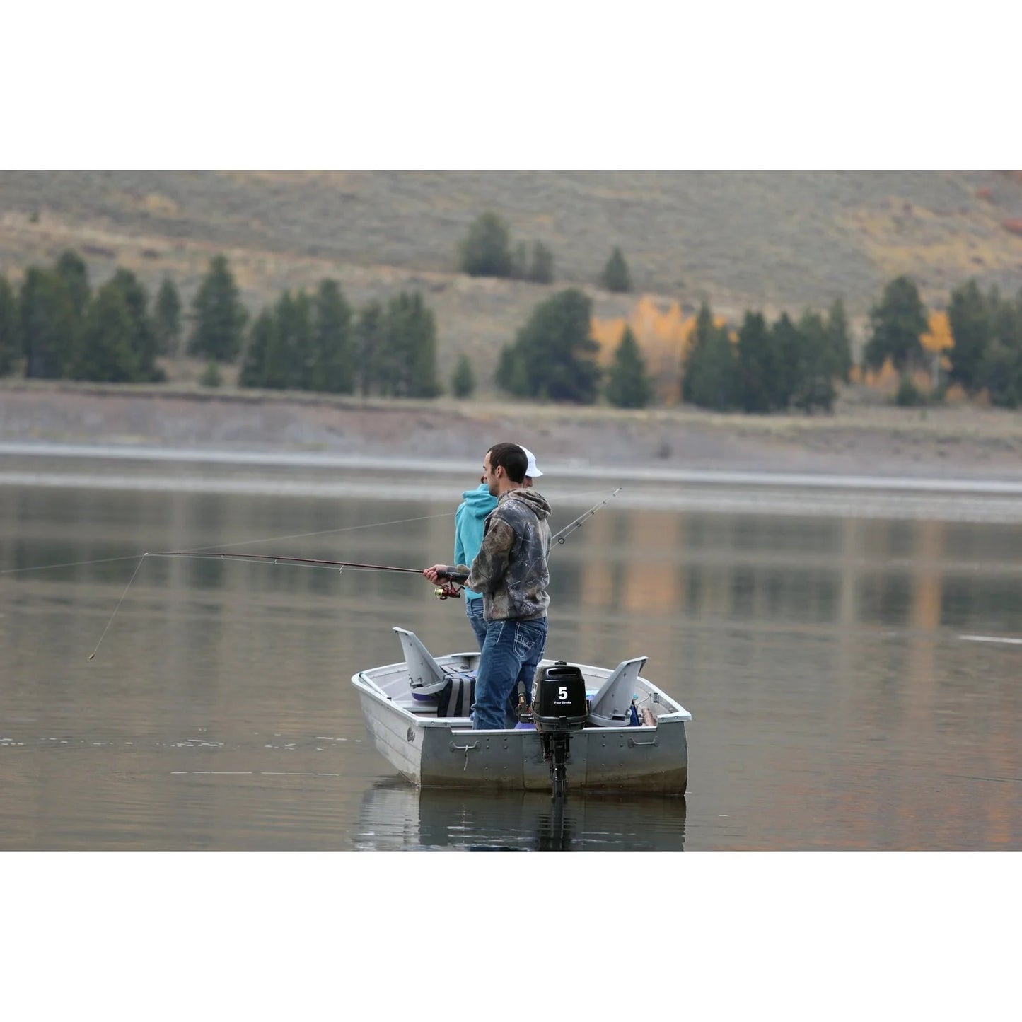Coleman Powersports 5 HP 4 Stroke Outboards Boat Motors with Easy Pull Start F5BMS
