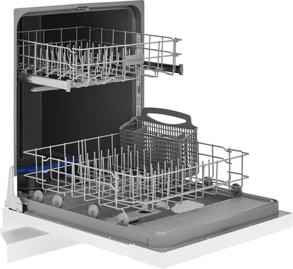 Frigidaire FDPC4221AW 24″ Built-In Dishwasher, Front Control, White