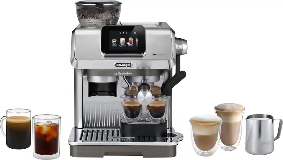 De’Longhi La Specialista Touch Espresso Machine with Cold Brew & Automatic Frothing