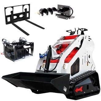 Mini Skid Steer Loader 13.5hp EPA Briggs & Stratton Gas Engine Compact Wheel Loader