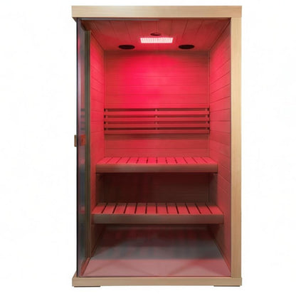 Solid Outdoor Steam Sauna – 2 Person | Model 702VS