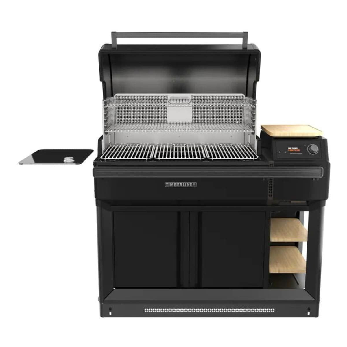 Traeger All-New Timberline XL Wi-Fi Controlled Wood Pellet Grill W/ WiFire & Built-In Trim Kit – TBB01RLG – TBB01RLG + BAC681