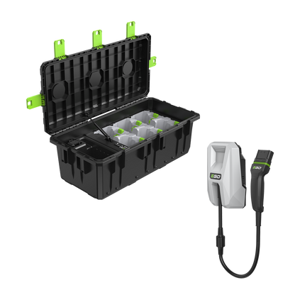 6-Port Mobile Charging Case & Charger Adapter Kit