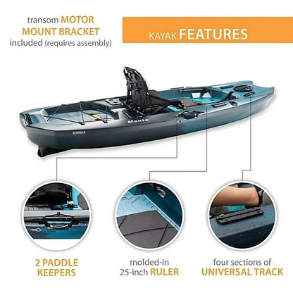 Aurora Fusion Lifetime Manta 10 ft. Sit-On-Top Angler Kayaks