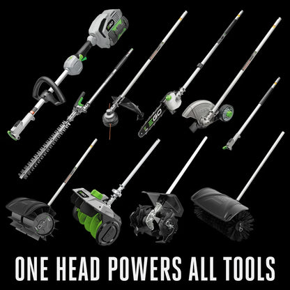 Multi-Head Combo Kit with 16-Inch Carbon Fiber String Trimmer, Carbon Fiber Edger, 56V Power Head, 4.0Ah Battery & 320W Charger