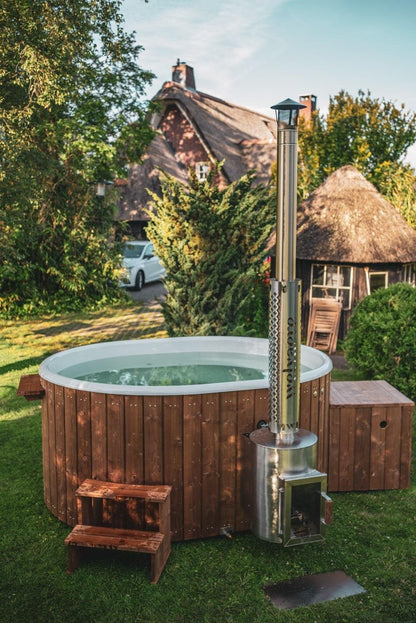 Ducktub Bjorn bain nordique pour 4 à 5 personnes – à bois électrique