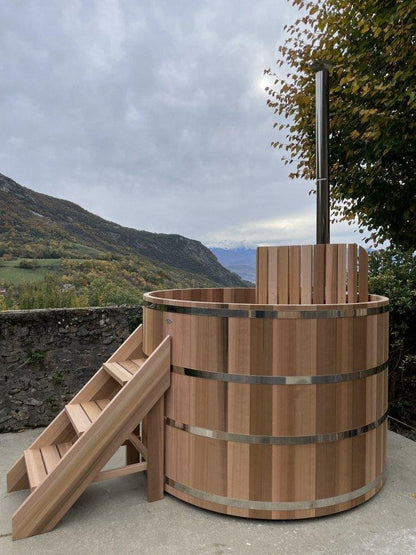 Ducktub Bjorn bain nordique pour 4 à 5 personnes – à bois électrique