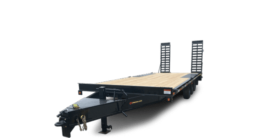 24,000# GVWR Deckover Equipment Float Trailer