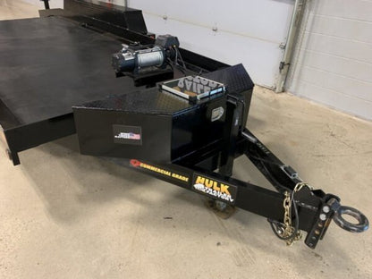 9,990# GVWR Hydraulic Drop Deck Equipment Float Trailer