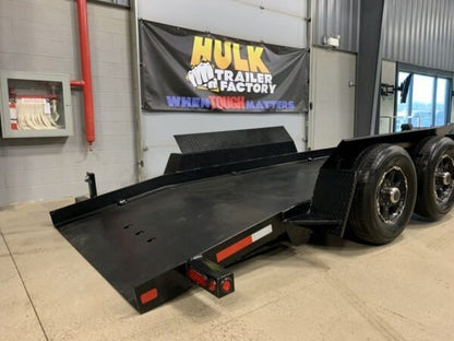 9,990# GVWR Hydraulic Drop Deck Equipment Float Trailer