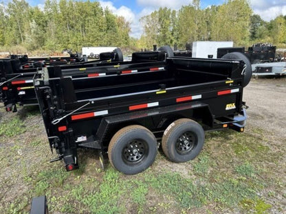 9,990# GVWR Ultra Low Pro 10′ Dump Trailer w/ Contractor Package