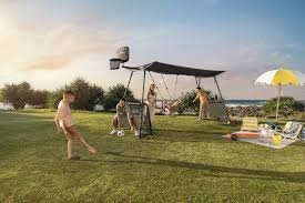 Vuly Max 2.1 C3 Swing Set With Cubby Outdoor Kids Playsets for Backyards Swing Swing and Swing