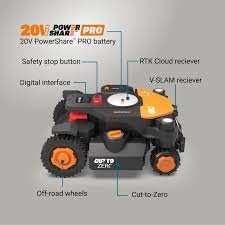 Worx Wr346 Landroid Vision Cloud 4WD Robotic Lawn Mower