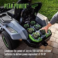EGO POWER+ 42″ Z6 Zero Turn Riding Lawn Mower zt4215s